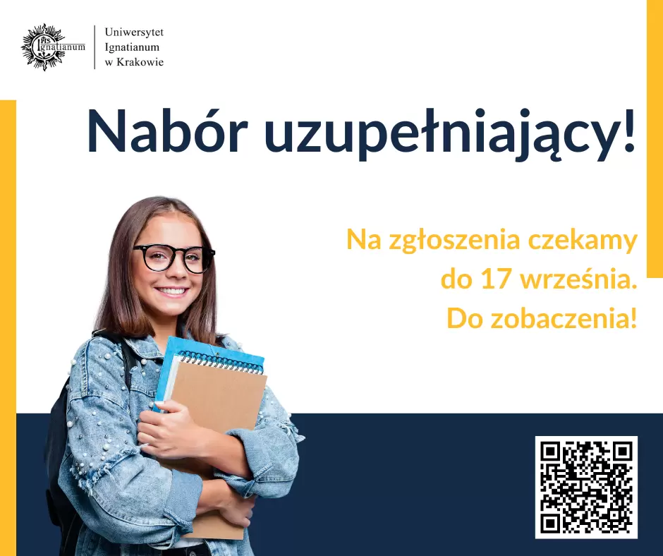 Nabór uzupełniający na studia w Ignatianum 